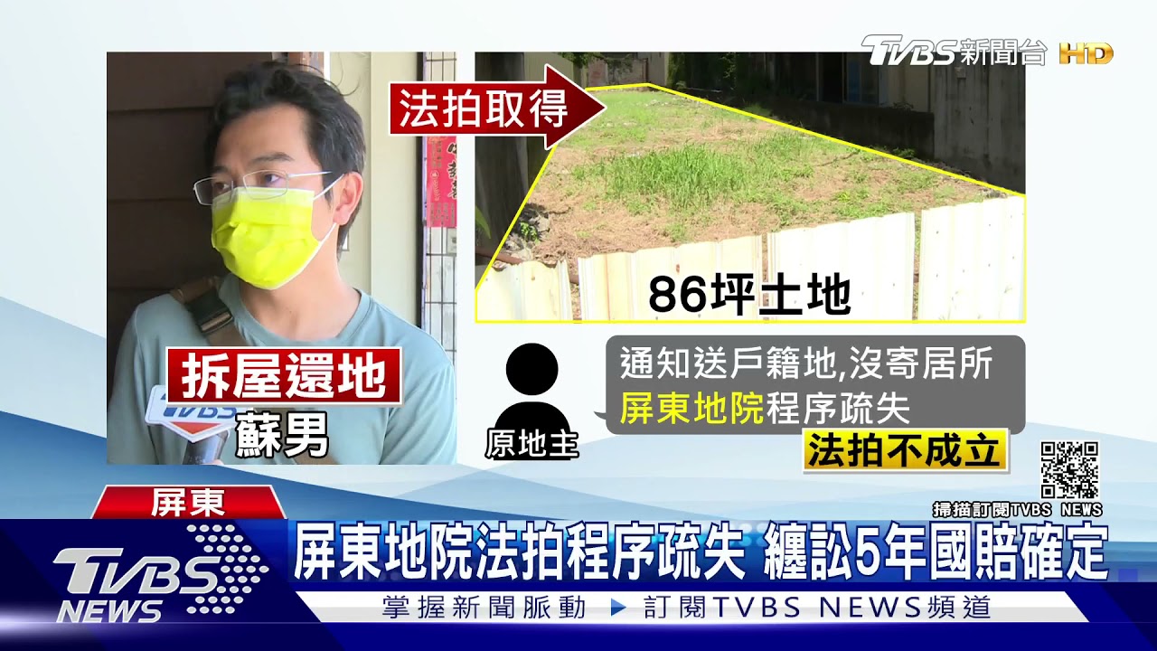 法院搞烏龍!法拍不算數被迫還地 冰品廠獲國賠458萬