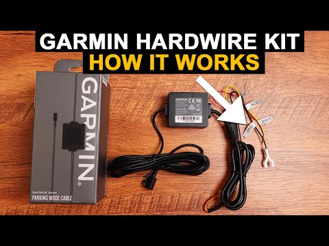 Garmin Hardwire Kit FOUND 2 SECRETS inside of it! (Parking Mode Cable Install Overview | Park Mode)