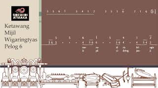 Download lagu Latihan Gerong: [8] Ketawang Mijil Wigaringtyas Pelog 6 ( Sinden) mp3