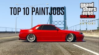 TOP 10 PAINTJOBS ELEGY RETRO CUSTOM GTAV