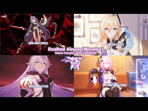 [HI3-5.5] ExAbyss Nirvana - Storm Templar D439 (Fortified) - HoS(781)/PE(777)/HoV(713)/MPE(702)