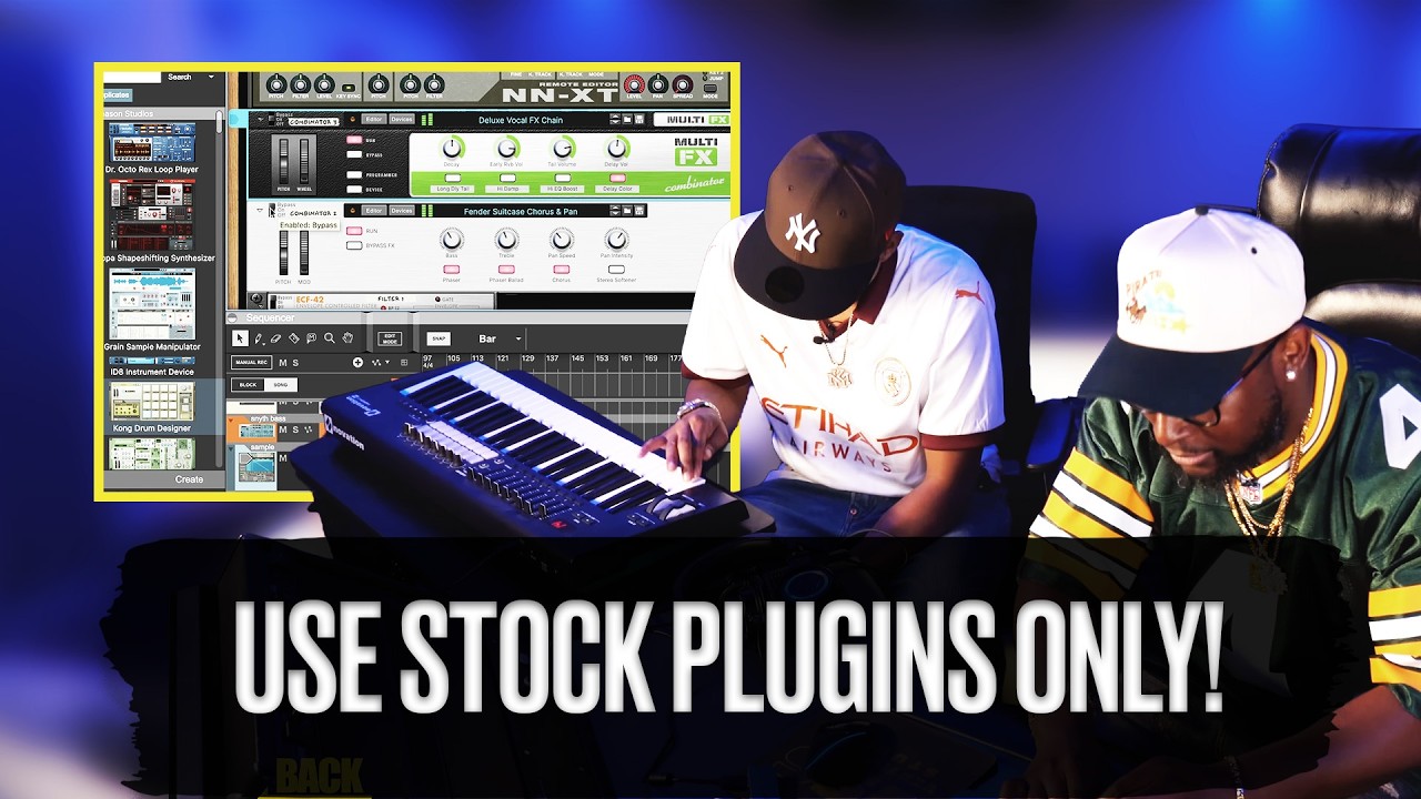 Nipsey Hustle Producers Mike & Keys Break Down How They Make Hit Records Using ONLY STOCK PLUGINS!