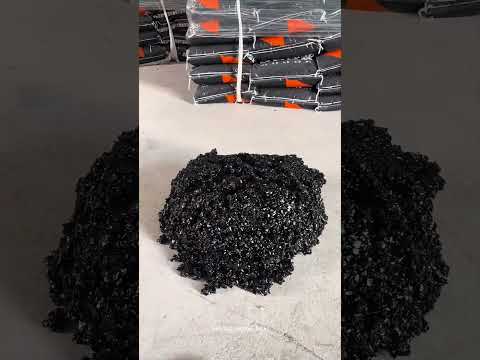 Good cold patch asphalt mixture Repairing road easily !