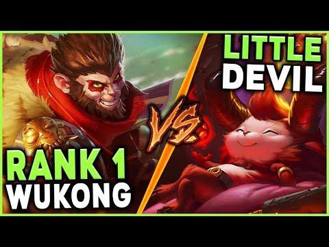 RANK 1 WUKONG DESTROYS A FILTHY EUW TEEMO PLAYER - League of Legends