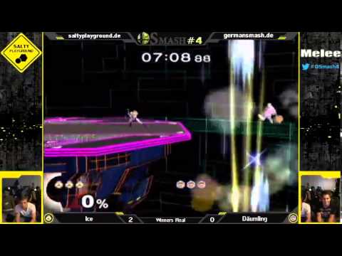 OSmash#4 - Ice (Sheik) vs Däumling (Ice Climbers) - SSBM Singles Winners Final
