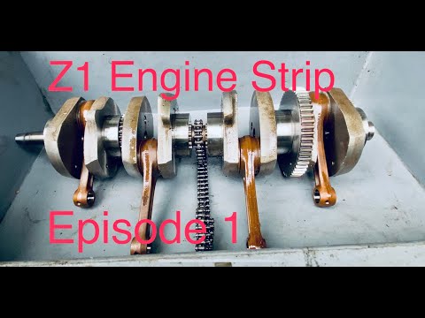 Kawasaki Z1B 900 engine repairs - Episode 1