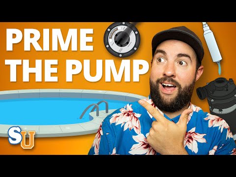 How to PRIME a Swimming POOL PUMP