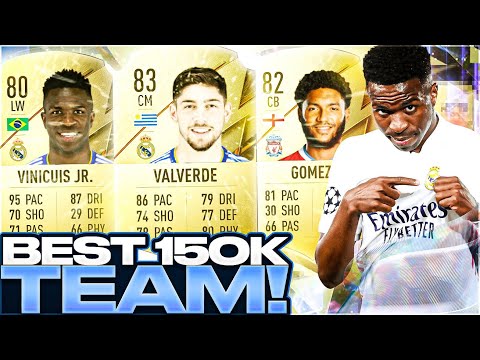 BEST META 150K TEAM FIFA 22 (Get More Wins)! | FIFA 22 150K SQUAD BUILDER!