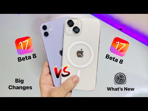 iPhone 11 vs iPhone 13 - iOS 17 Beta 8 - Speed Test & Comparison