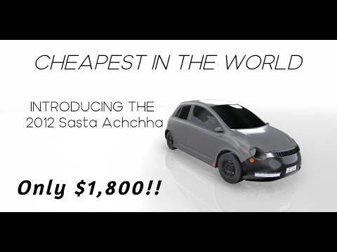 THE CHEAPEST CAR EVER CHALLENGE | Automation/BeamNG