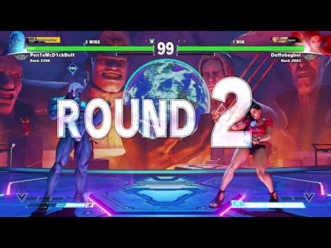 SFV Ranked - Pen1sMcD1ckButt (Urien) vs Duffobagboi (Laura)