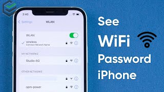 [2022] PassFab Tips - How to See WiFi Password on iPhone✔ Share WiFi on iPhone (4 Ways)