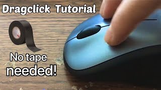 How To Dragclick | 1 step | Dragclicking Tutorial