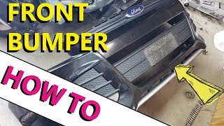 Ford Escape Front Bumper Cover Removal: HOW TO ESCAPE