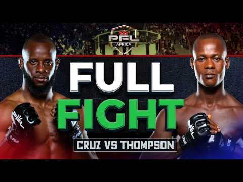 Áureo Cruz vs Cornel Thompson full fight