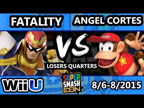 Super Smash Con - Fatality (Captain Falcon) Vs. Angel Cortes (Diddy Kong) - Losers Quarters