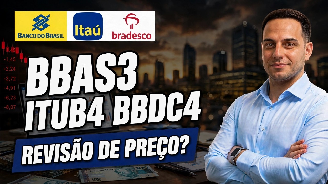 3 Bancões com Preço Alvo REBAIXADO