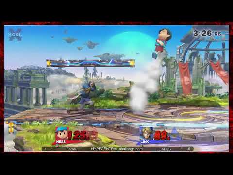 HC100 Smash4 - RR Bo3: Sams (Ness) vs LOAFUS (Link)