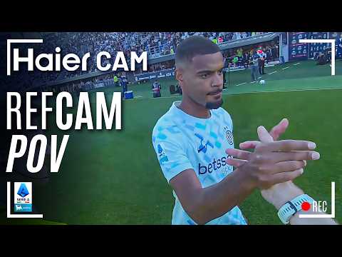 HAIER CAM | REF CAM POV: You Are The Referee in Bologna-Inter | Serie A 2025/26
