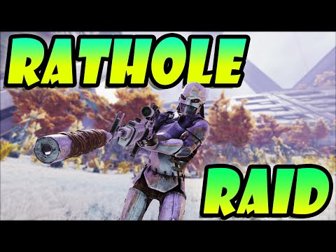 RAIDING The Most HIDDEN RATHOLE For INSANE LOOT | Ark Steam Official PVP |