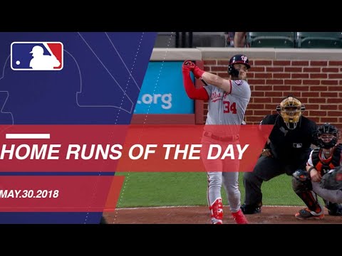 Top 10 Home Runs of the Day: 5/30/18