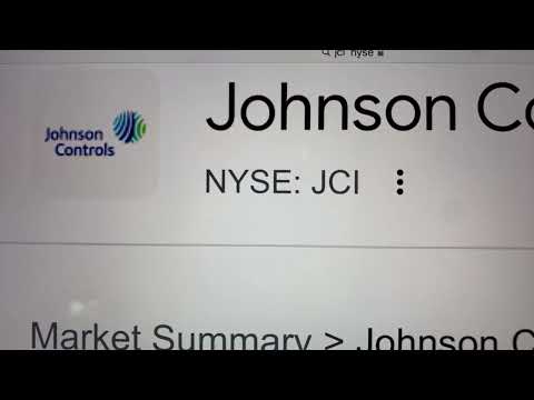 🔴 Johnson Controls International JCI Stock Trading Facts 🔴