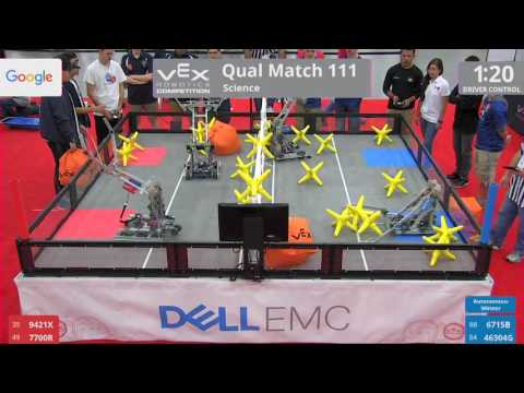 2017 VRC Sci Q111 - 9421X 7700R vs 6715B 46304G - 25 to 23