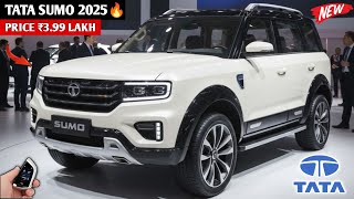 TATA धमाका दिवाली LAUNCH NEW SUMO 2025🔥||Price 4 Lakh में Mini-Defender 8-Seater SUV!! Tata New Sumo