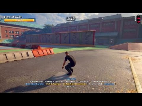 Tony Hawk's™ Pro Skater™ 1 + 2 153k sick score combo School