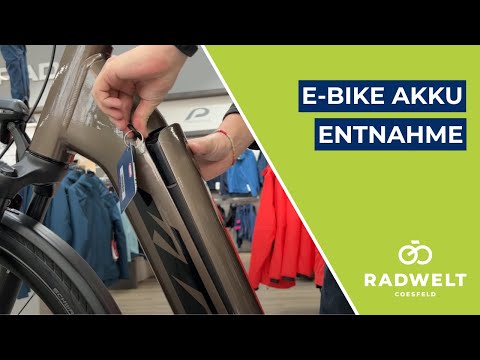 Wie entnehme ich meinen E-Bike Akku ? 🔋