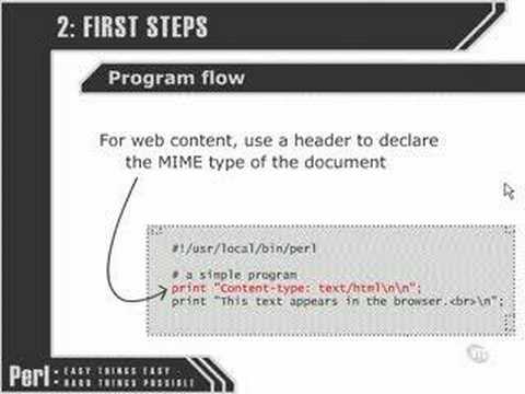 Perl Tutorials -Part 9 - Program flow
