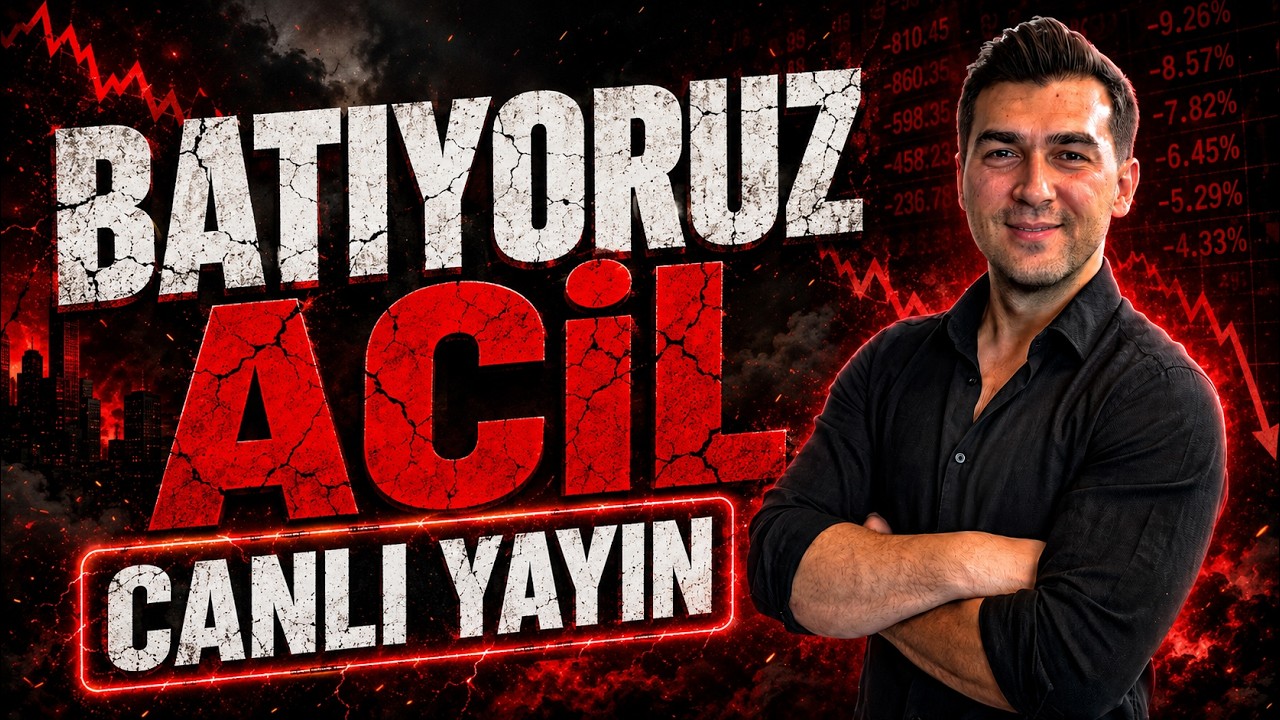 🔴 ACİL YAYIN BÜTÜN YATIRIMCI ÇOK ZARARDA BATIYORUZ - CANLI YAYINDA SORULARINIZI SORUN