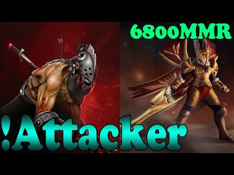 Dota 2 - !Attacker 6800 MMR Plays Lifestealer And Legion Commander - Ranked Match Gameplay!