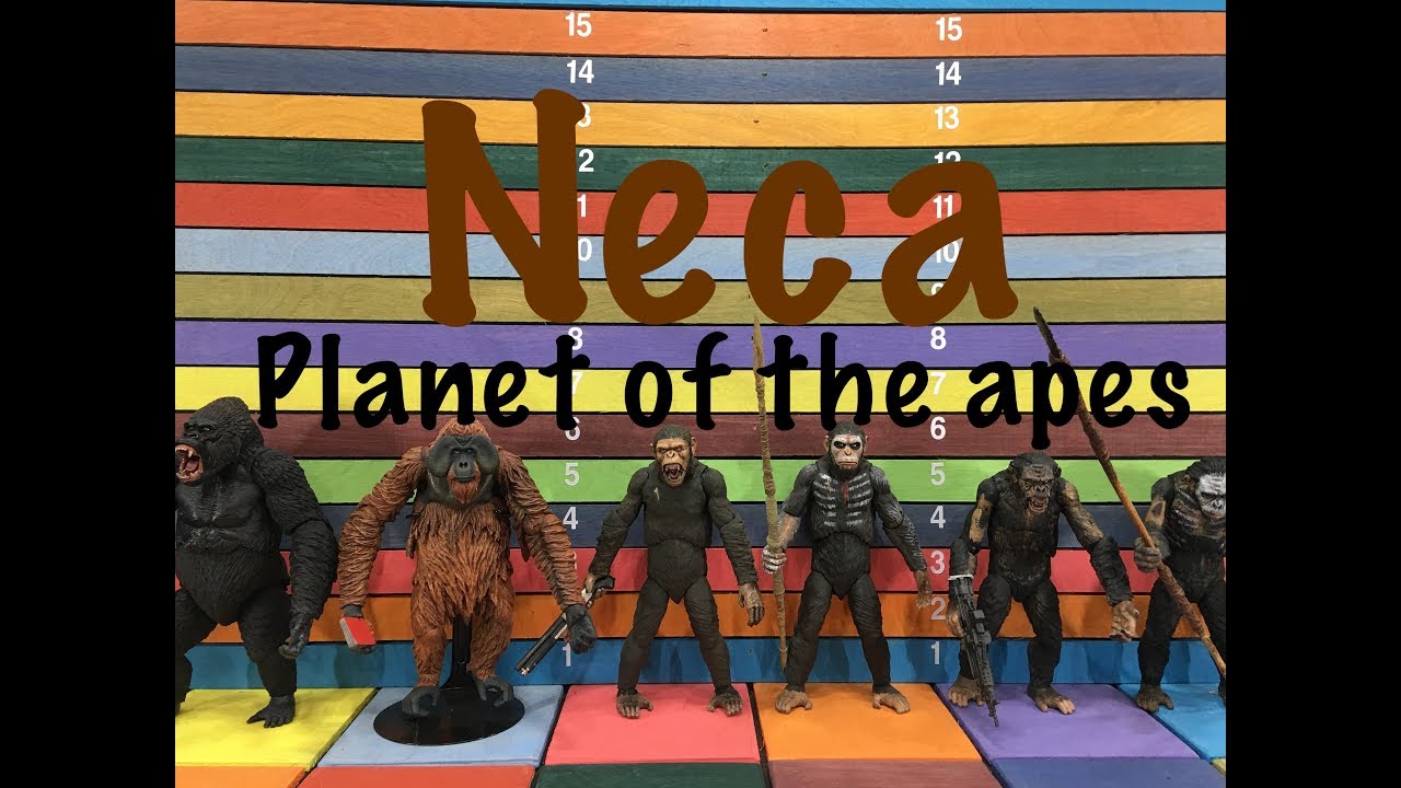 Watch video Planet of the Apes NECA & Hasbro action figure collection toy review Now Planet of the Apes NECA & Hasbro action figure collection toy review