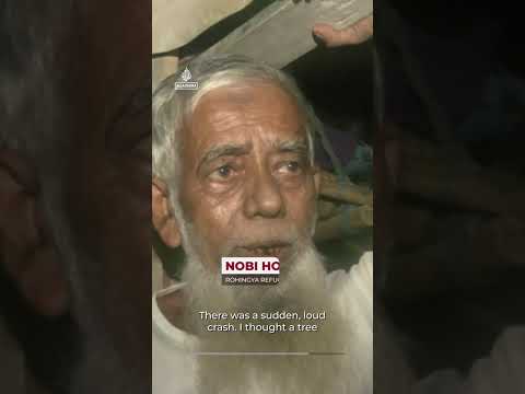 Eight killed as landslide hits Rohingya school in Bangladesh | AJ #shorts