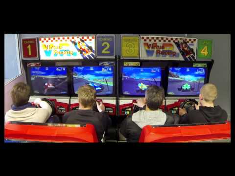 Virtua Racing Arcade 4 players - in Game