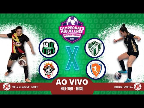CAMPEONATO MIGUELENSE - REAL MIGUELENSE X MURICI - FELINAS X BRINQUE MAIS AO VIVO