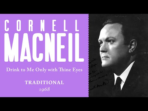 LIVE: Cornell MacNeil - Drink to Me Only with Thine Eyes - 1968