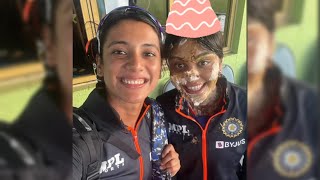 Harleen deol  doing Masti time with teammates 🤣