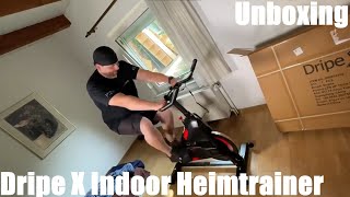 Dripe X Indoor Heimtrainer mit magnetischem Widerstand (2021 aktualisierte neue Version), superleise