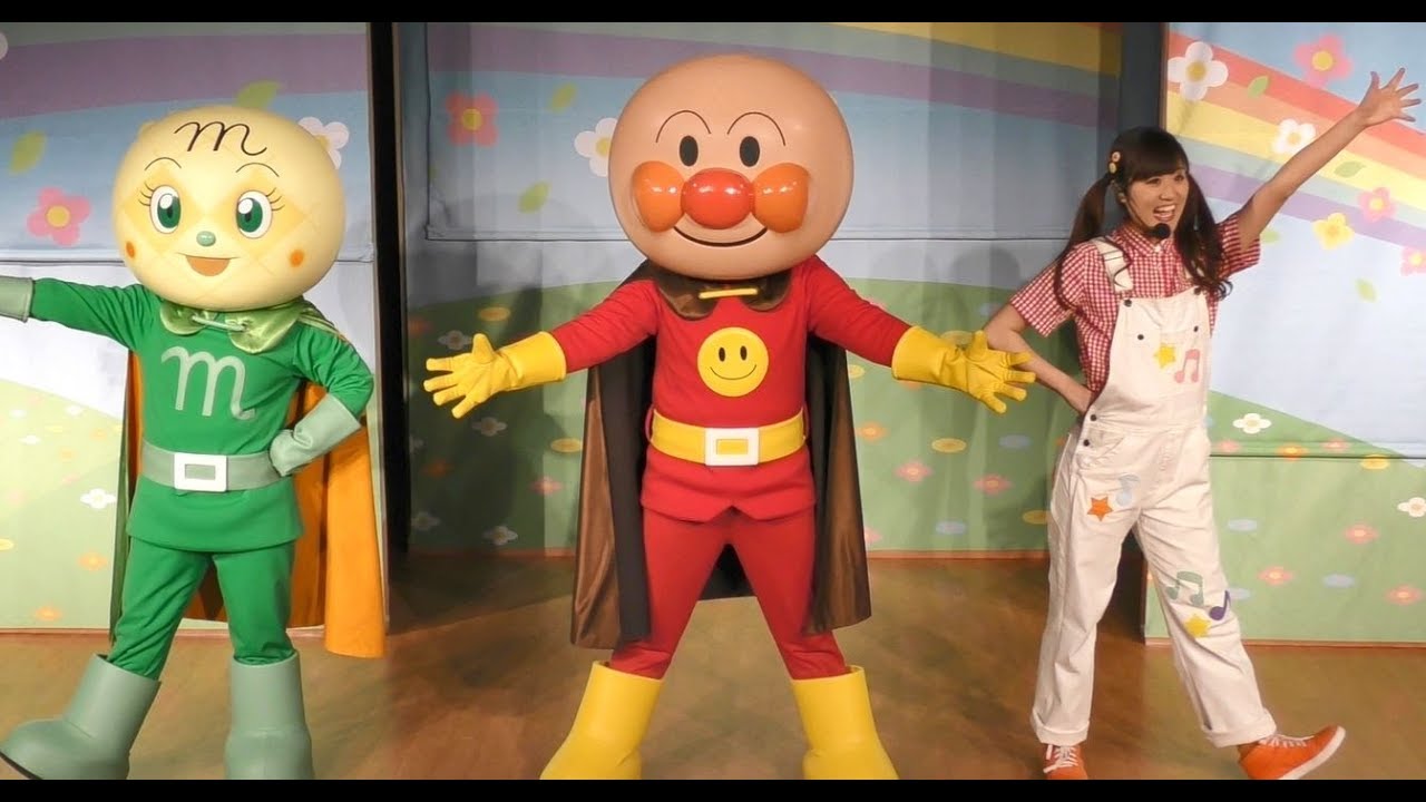 アンパンマンショー 【アンパンマンとメロンパンナちゃんの春の音楽会♪】 メロンパンナちゃんは仕草も声もカワイイ♪ 高画質 Anpanman kidsshow