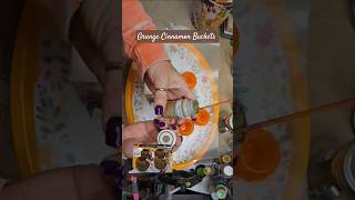 Cinnamon Grunge Mini Treat Buckets #shorts #halloweenprimitives