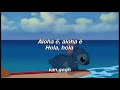 Hawaiian Roller Coaster Ride - Lilo & Stitch (lyrics/sub español)