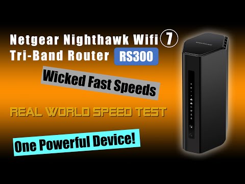 Netgear RS300 Tri-Band Wifi 7 Router 2025