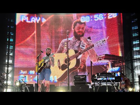 Post Malone - Enough Is Enough Live (NEW ALBUM)