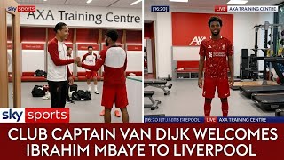 VIRGIL VAN DIJK WELCOMES IBRAHIM MBAYE! LIVERPOOL CAPTAIN SENDS POWERFUL MESSAGE TO NEW STAR!
