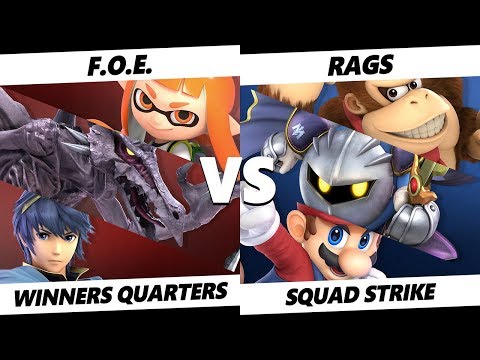Launch SSBU - Rags VS F.O.E. - Smash Ultimate Squad Strike Winner's Quarters