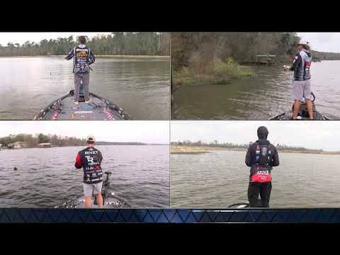 2023 Bassmaster Elite at Lake Seminole, GA - Toyota Mid Day Report - Day 1