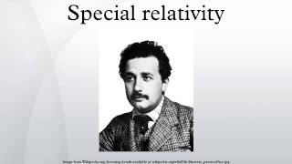 Special relativity