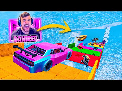 LA MEJOR MEGA RAMPA DEL MUNDO PERO JUEGO INCREIBLE! - GTA 5 ONLINE